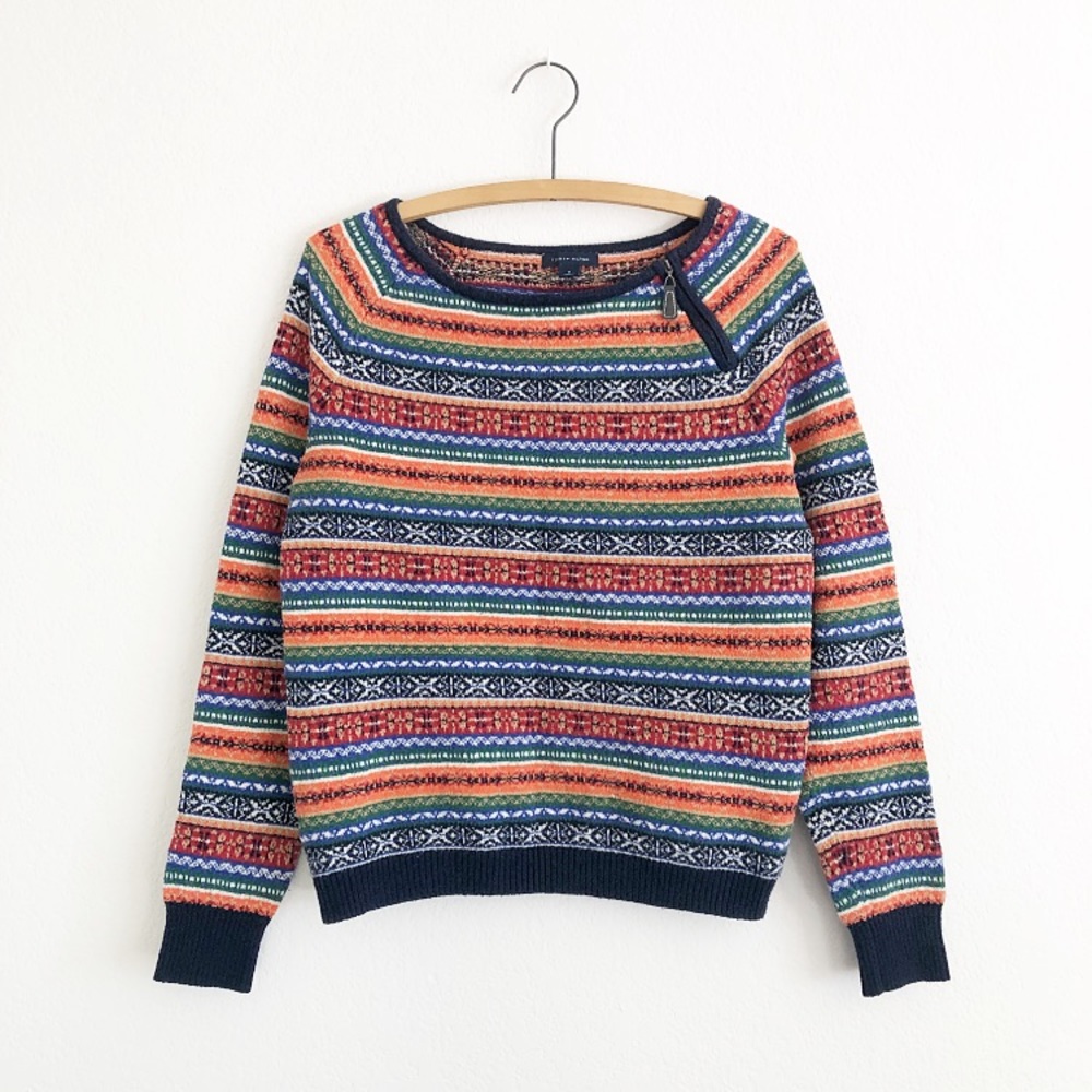 Tommy Hilfiger Multicolor Crewneck Nordic Sweater